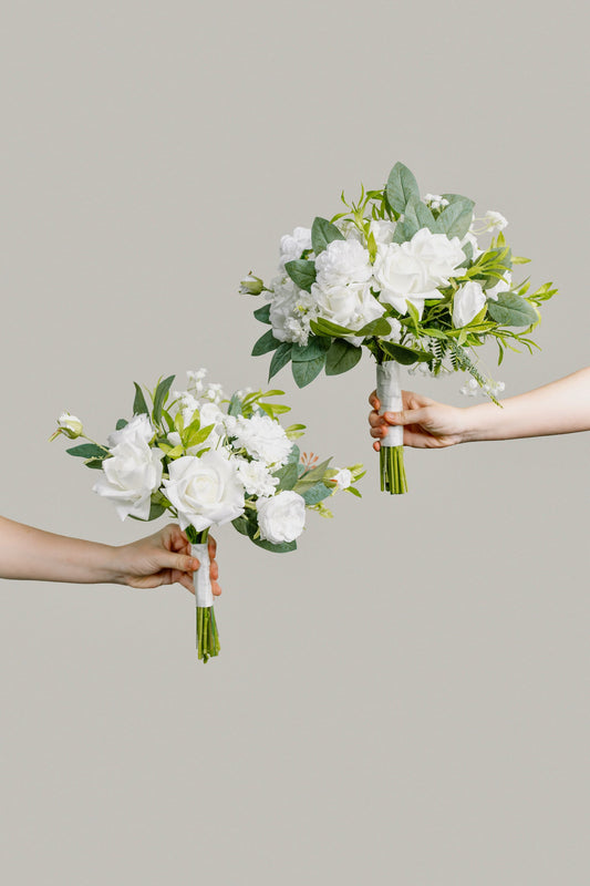 White Dream - Brudepigebuket