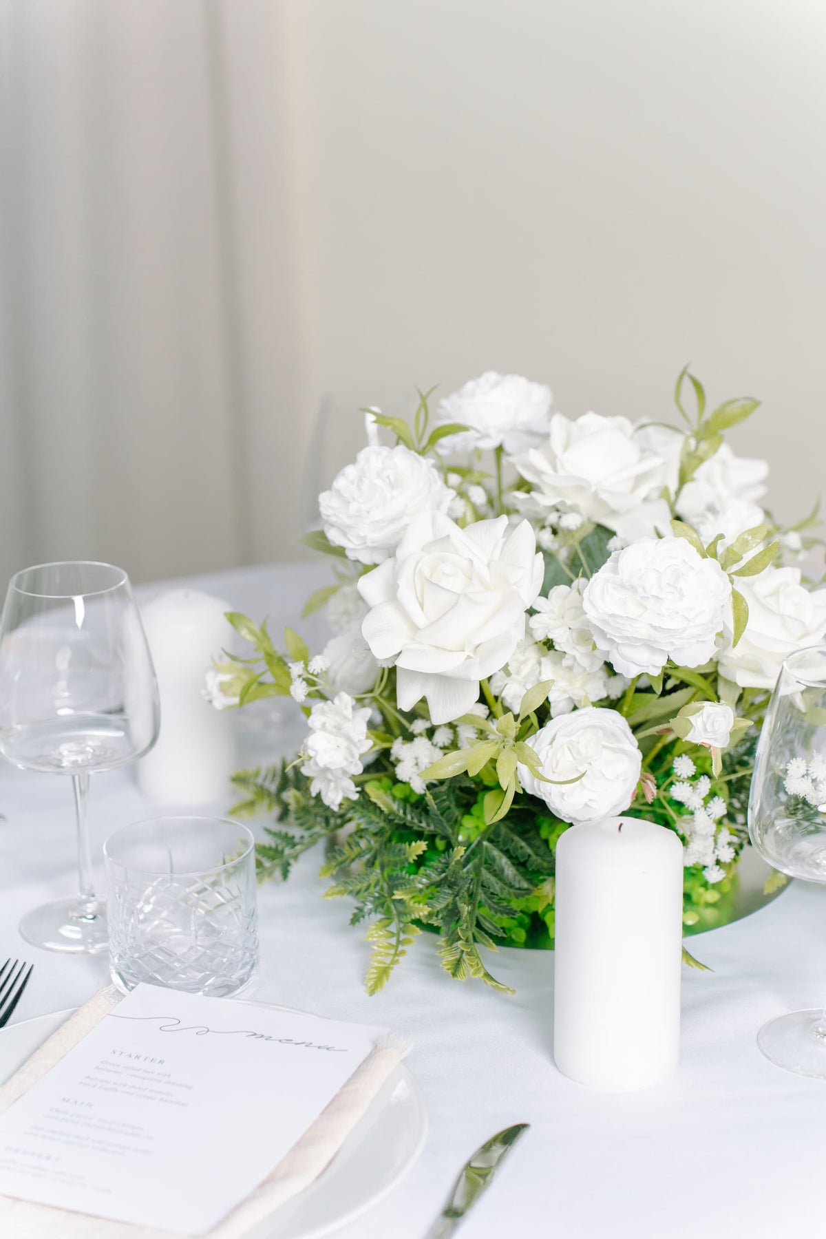 White Dream - Table Centerpiece